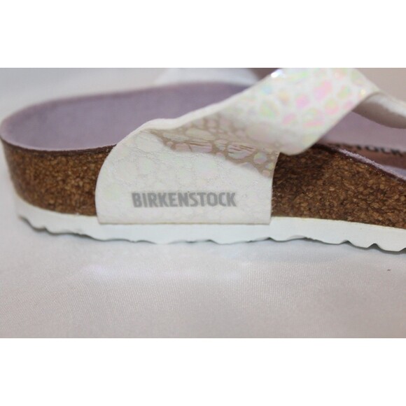 BIRKENSTOCK KIDS GIZEH PATENT LEATHER SANDALS REGULAR FIT EU 31 - Picture 4 of 5
